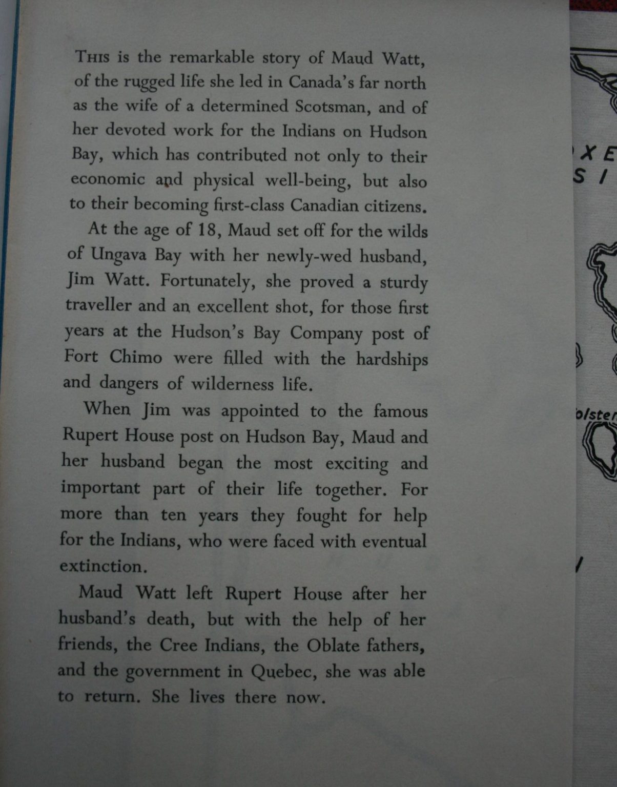 Angel of Hudson Bay: The Remarkable Story of Maud Watt in the Arctic by William Ashley Anderson.