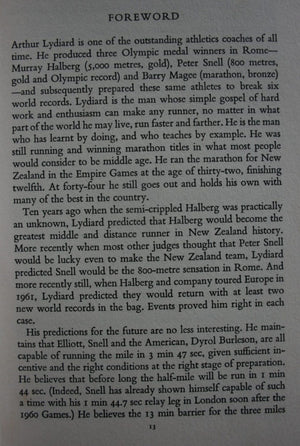 Run To The Top by Arthur Lydiard Garth Gilmour. 1962 First Edition.