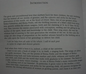 Oriori: A Maori child is born, from conception to birth. 1999. VERY SCARCE. BY Robyn Kahukiwa & Roma Potiki.