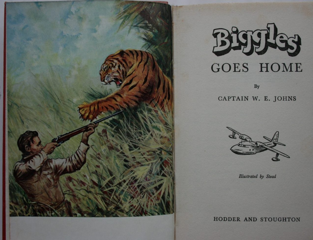 Biggles Goes Home. 1960 First Edition. By Captain W. E. Johns