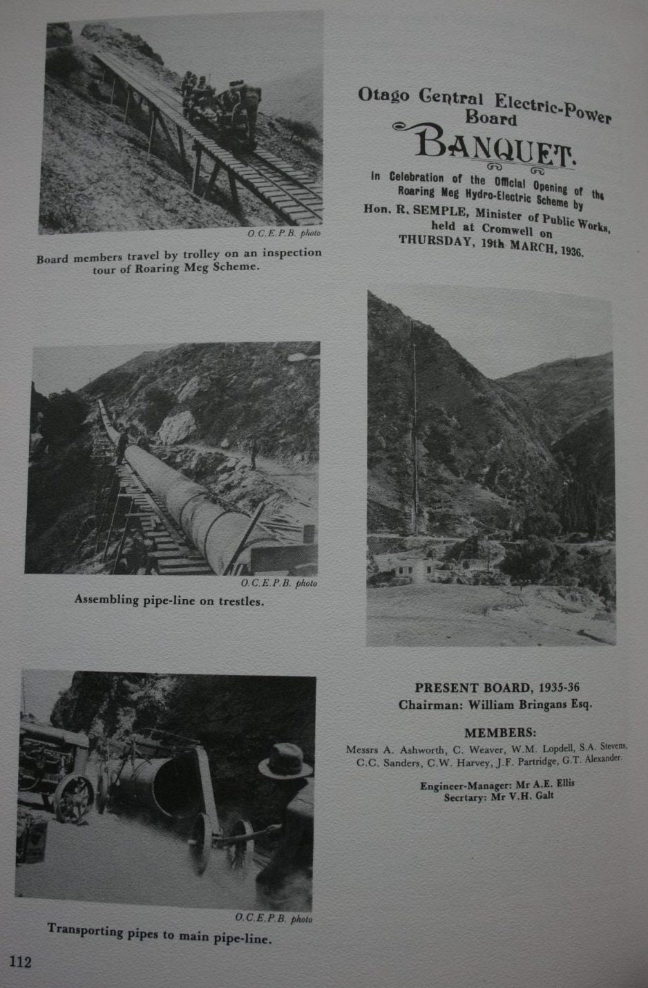 Let There be Light . A History of Bullendale and the Generation of Electric Power in Central Otago by Peter M. Chandler, Ron C. Hall, in Association with G. N. Jeffery.