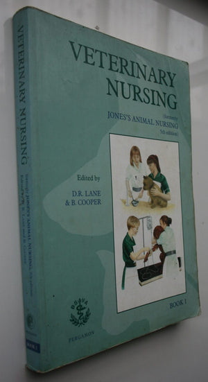 Veterinary Nursing. Pergamon Veterinary Handbook. Book one and two. By D.R. Lane,  Barbara Cooper.