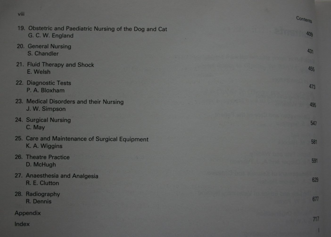 Veterinary Nursing. Pergamon Veterinary Handbook. Book one and two. By D.R. Lane,  Barbara Cooper.