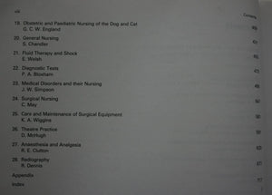 Veterinary Nursing. Pergamon Veterinary Handbook. Book one and two. By D.R. Lane,  Barbara Cooper.