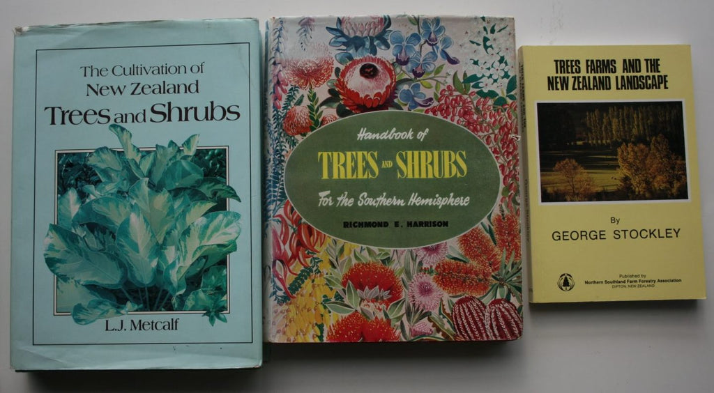 Cultivation of NZ Trees, Shrubs. Trees Farms Landscape, Trees and Shrubs. 3 book