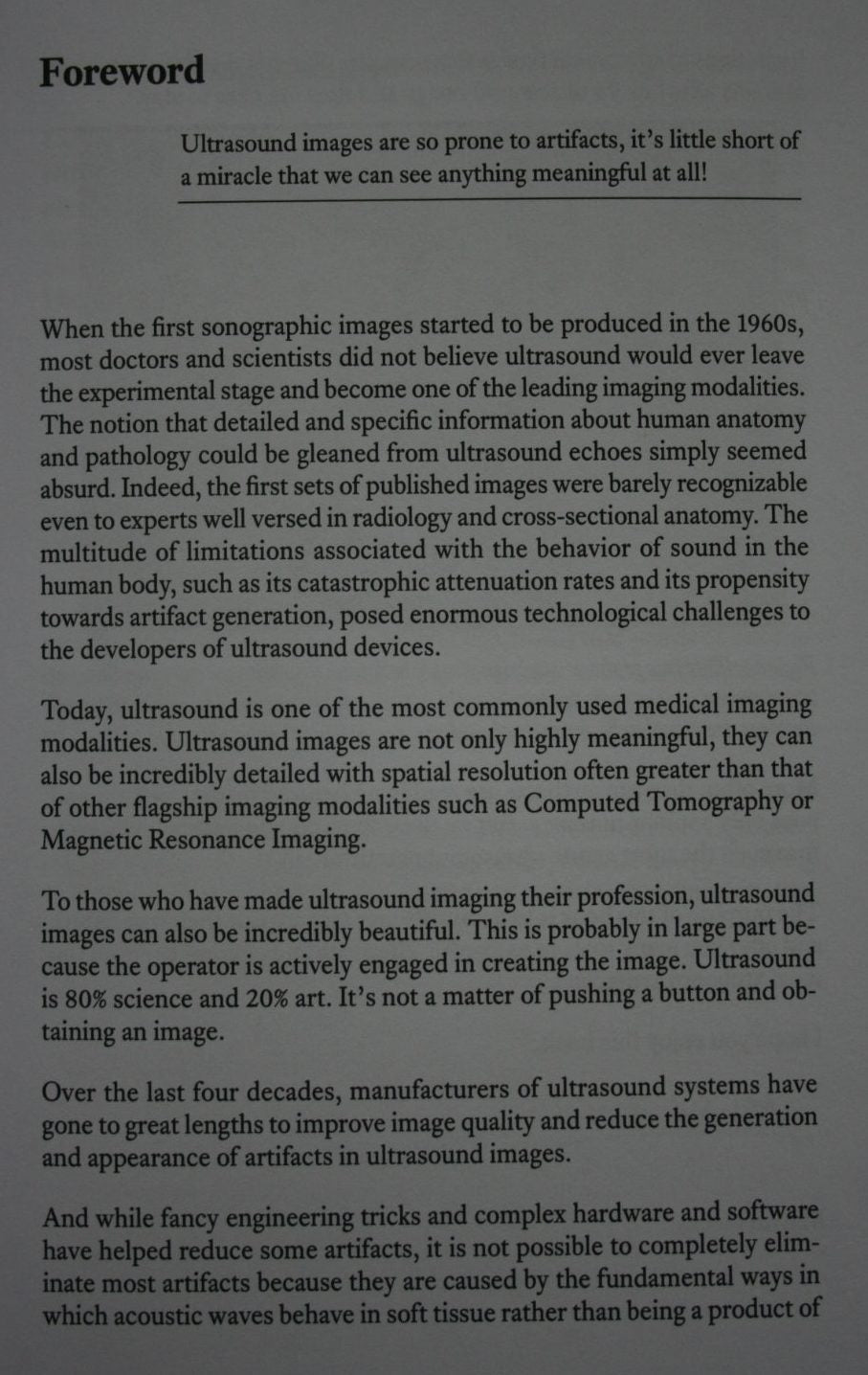 Artifacts in Diagnostic Medical Ultrasound: Grayscale Artifacts by Necas, Martin