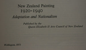 New Zealand Painting: 1920-1940, Adaptation and Nationalism