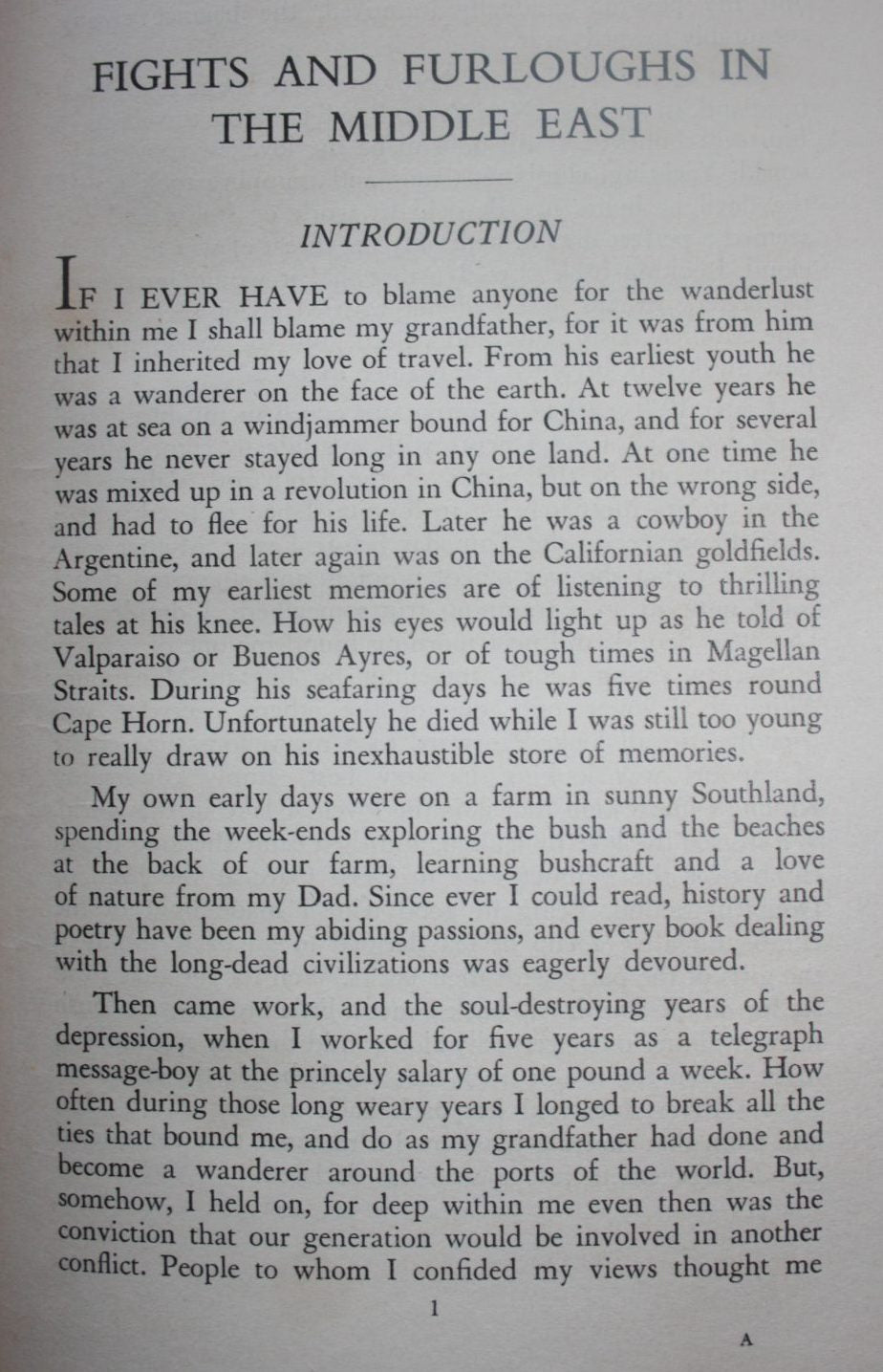 Fights & Furloughs in the Middle East By a Kiwi of the 2nd NZEF : A S Helm.