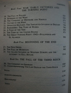 The Rise And Fall Of The Third Reich. By William L. Shirer