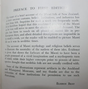 Tikanga Maori Living by Maori Values . The Maori As He Was. (2 books)