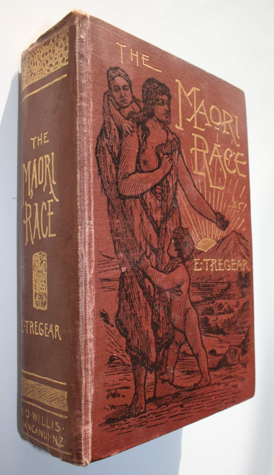 The Maori Race. 1904 First Edition. By Edward Tregear