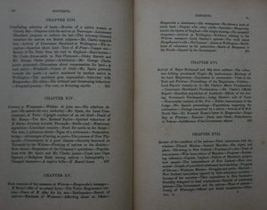 Adventure in New Zealand. Vol. 1 and Vol 2 by E.J. Wakefield. Volume One - Softback, good condition, heavily tanned and foxed, shelf wear - from 1839 to 1844