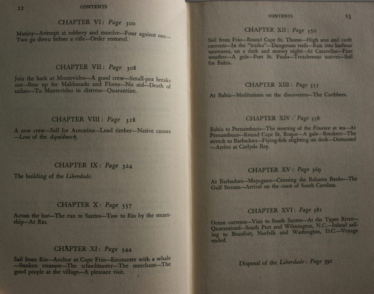 Sailing alone around the world and Voyage of the Liberade. By Captain Joshua Slocum (1949)