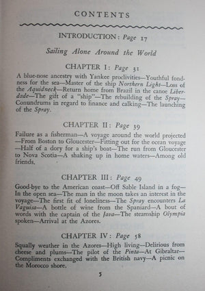 Sailing alone around the world and Voyage of the Liberade. By Captain Joshua Slocum (1949)