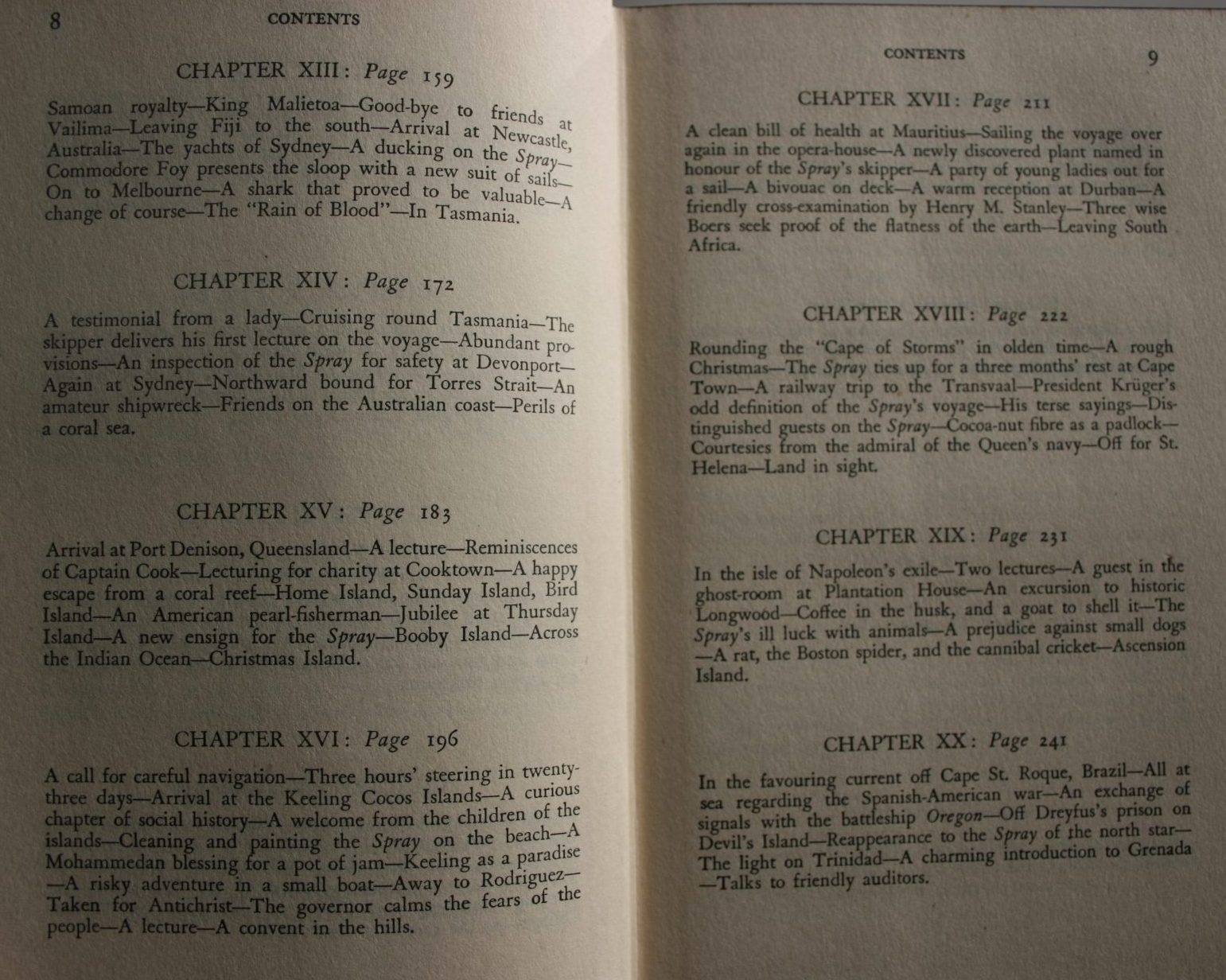 Sailing alone around the world and Voyage of the Liberade. By Captain Joshua Slocum (1949)