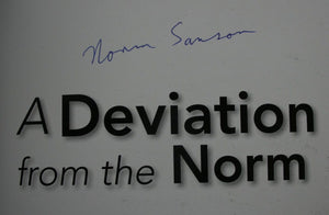 A Deviation From The Norm. A Pilot's Story BY Norm Sanson. SIGNED BY AUTHOR. VERY SCARCE.