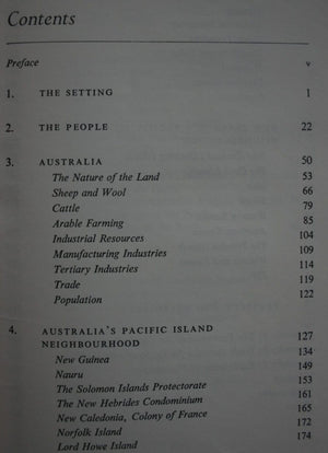 Southwest Pacific, a geography of Australia, New Zealand and their Pacific Island neighbourhoods