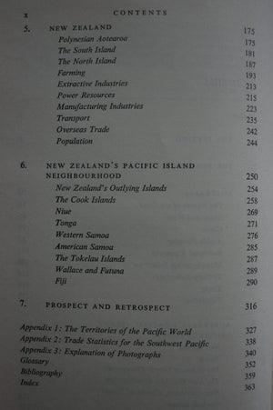 Southwest Pacific, a geography of Australia, New Zealand and their Pacific Island neighbourhoods