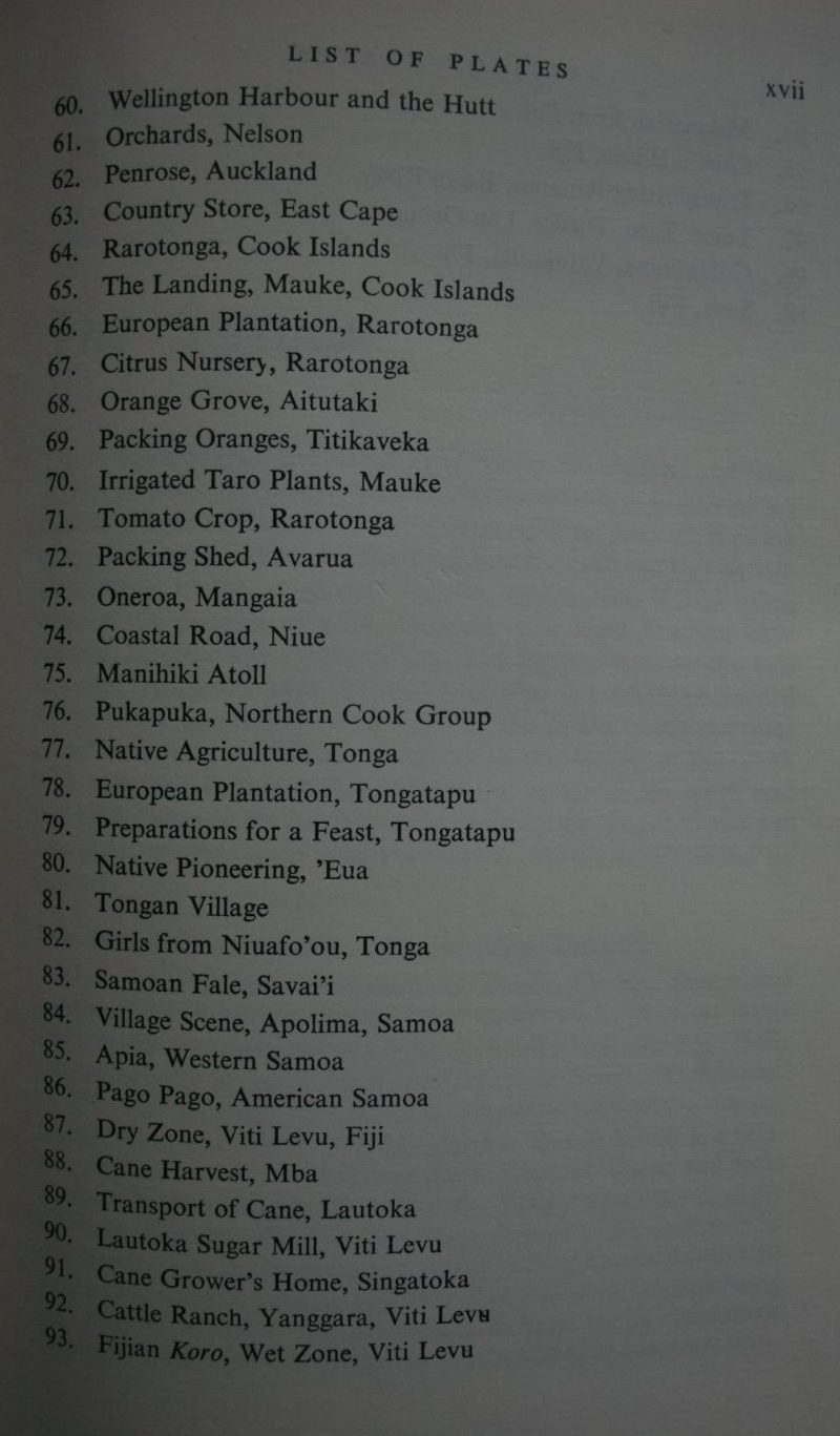 Southwest Pacific, a geography of Australia, New Zealand and their Pacific Island neighbourhoods