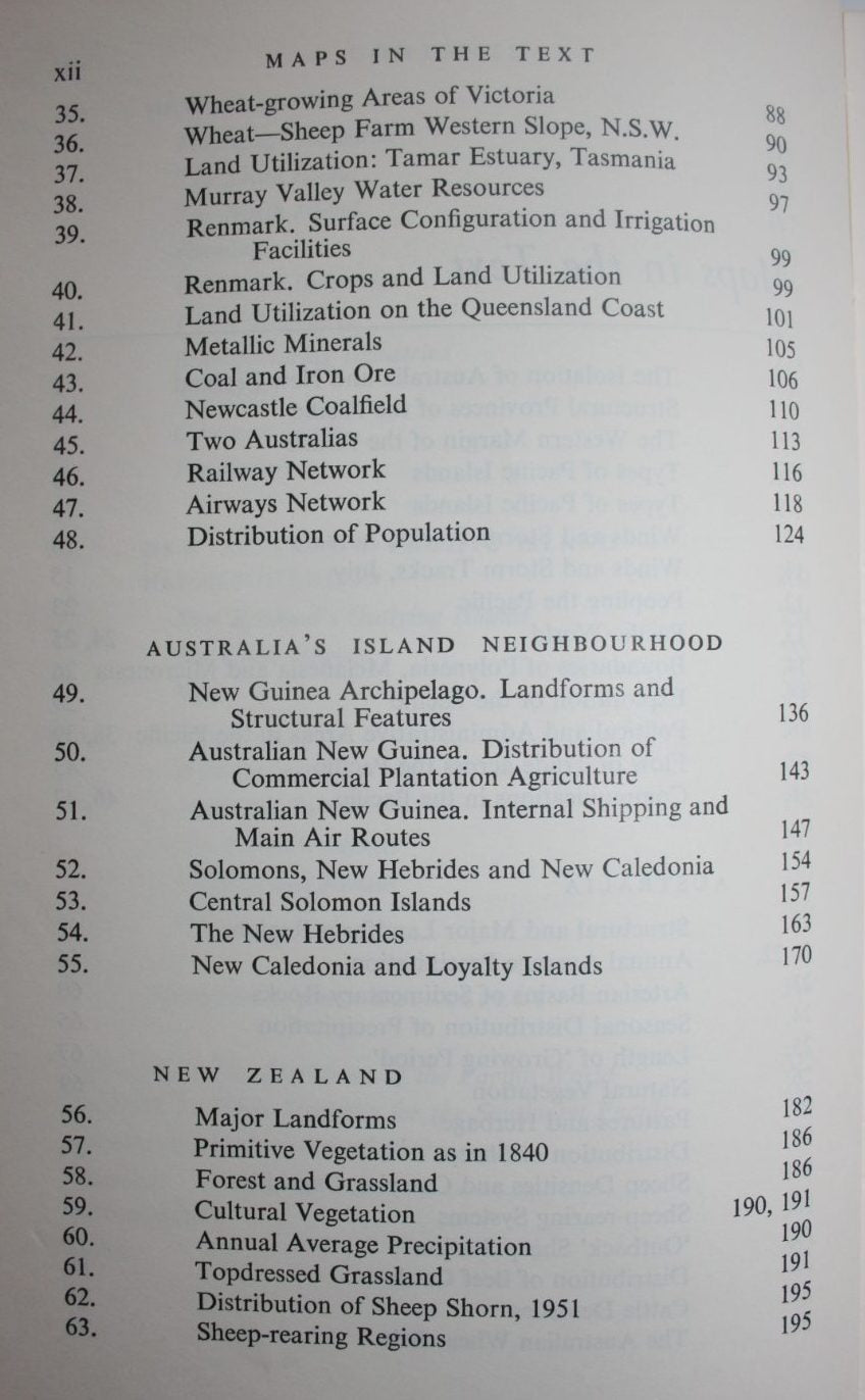 Southwest Pacific, a geography of Australia, New Zealand and their Pacific Island neighbourhoods