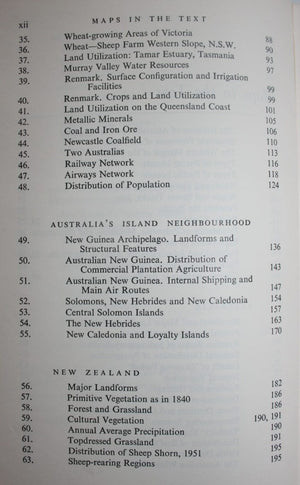 Southwest Pacific, a geography of Australia, New Zealand and their Pacific Island neighbourhoods