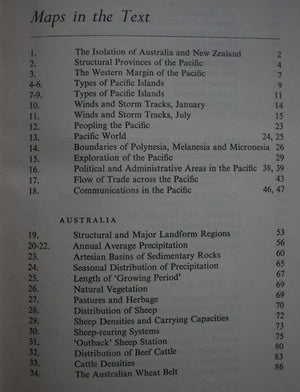 Southwest Pacific, a geography of Australia, New Zealand and their Pacific Island neighbourhoods