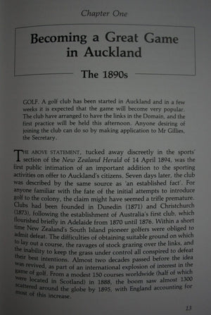 Far And Sure. The Auckland Golf Club 1894 - 1994. By Derek A Dow