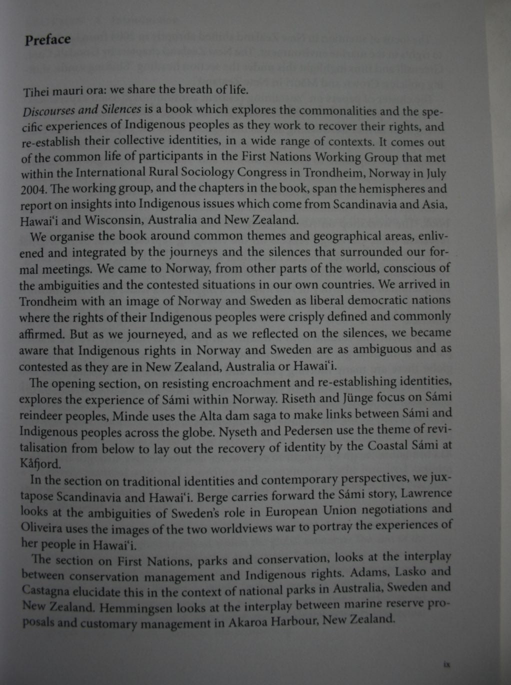 Discourse and Silences: Indigenous Peoples, Risks and Resistance edited by Garth Cant, Anake Goodall and Justine Inns