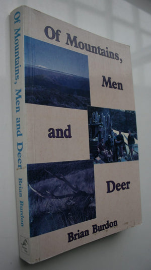 Of Mountains Men and Deer By Brian Burdon. Hunts Training Manual. (2 books)