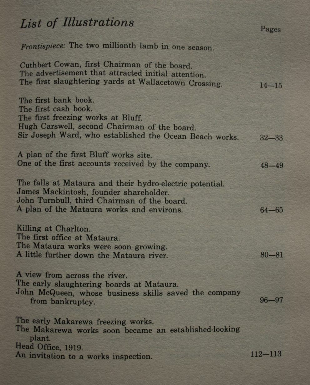 The Keys to Prosperity. History of Southland Frozen Meat Ltd. By Clive A. Lind