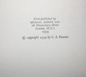 Hunting the Bismarck by C S Forester. 1959, First Edition.