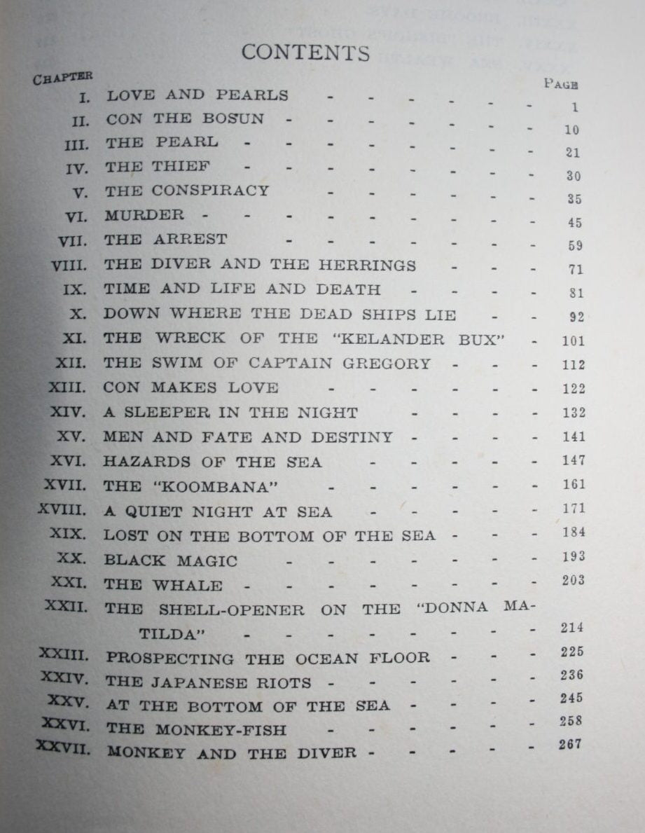 Forty Fathoms Deep, Pearl Divers and Sea Rovers in Australian Seas by Ion L Idriess.