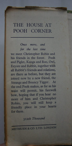 The House at Pooh Corner by A. A. Milne. (1944)