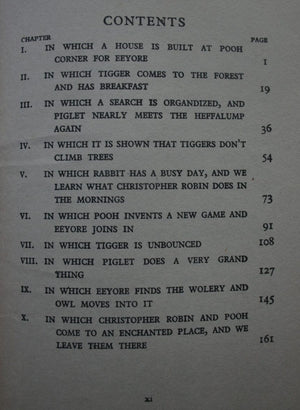 The House at Pooh Corner by A. A. Milne. (1944)