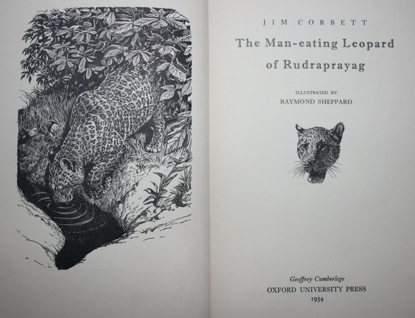 The Man-Eating Leopard of Rudraprayag by Jim Corbett.