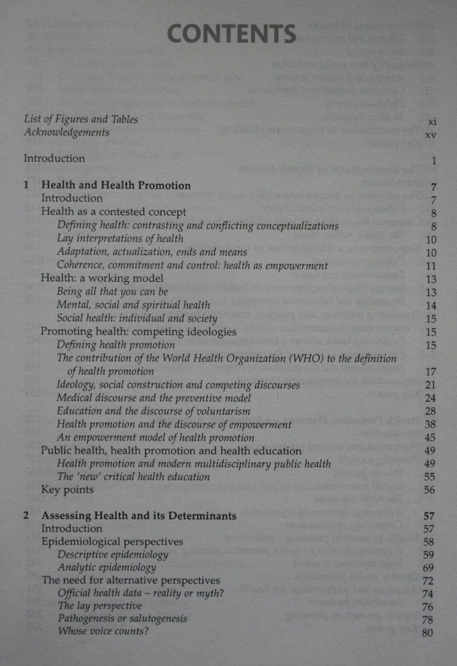 Health Promotion Planning and Strategies By Jackie Green, Keith Tones