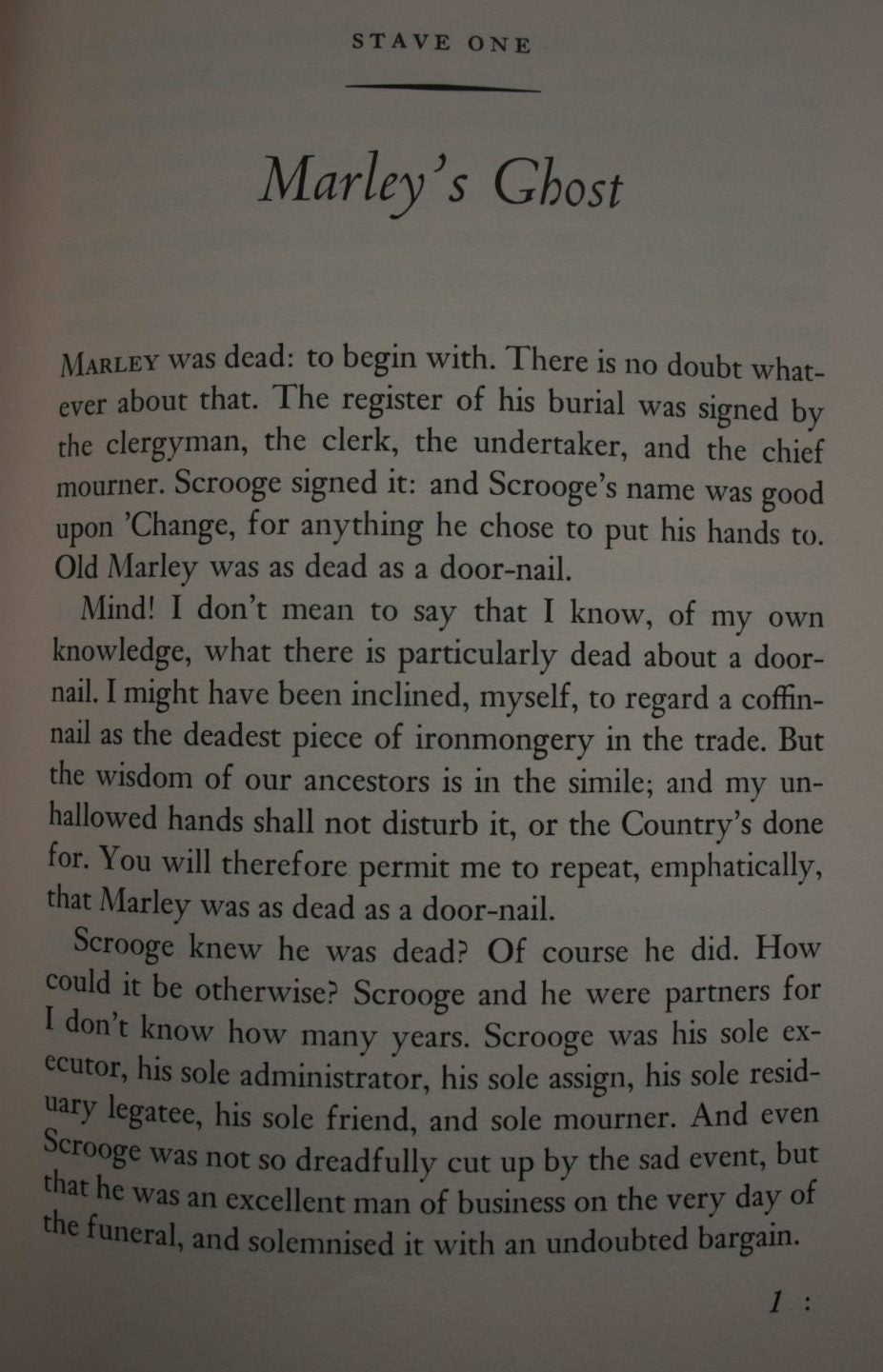 A Christmas Carol; Being a Ghost Story of Christmas By Charles Dickens and Illustrated By John Groth.