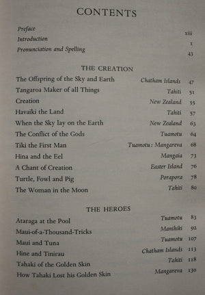 Legends of the South Sea: The world of the Polynesians seen through their myths and legends, poetry and art. By Antony Alpers