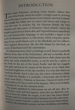 Legends of the South Sea: The world of the Polynesians seen through their myths and legends, poetry and art. By Antony Alpers