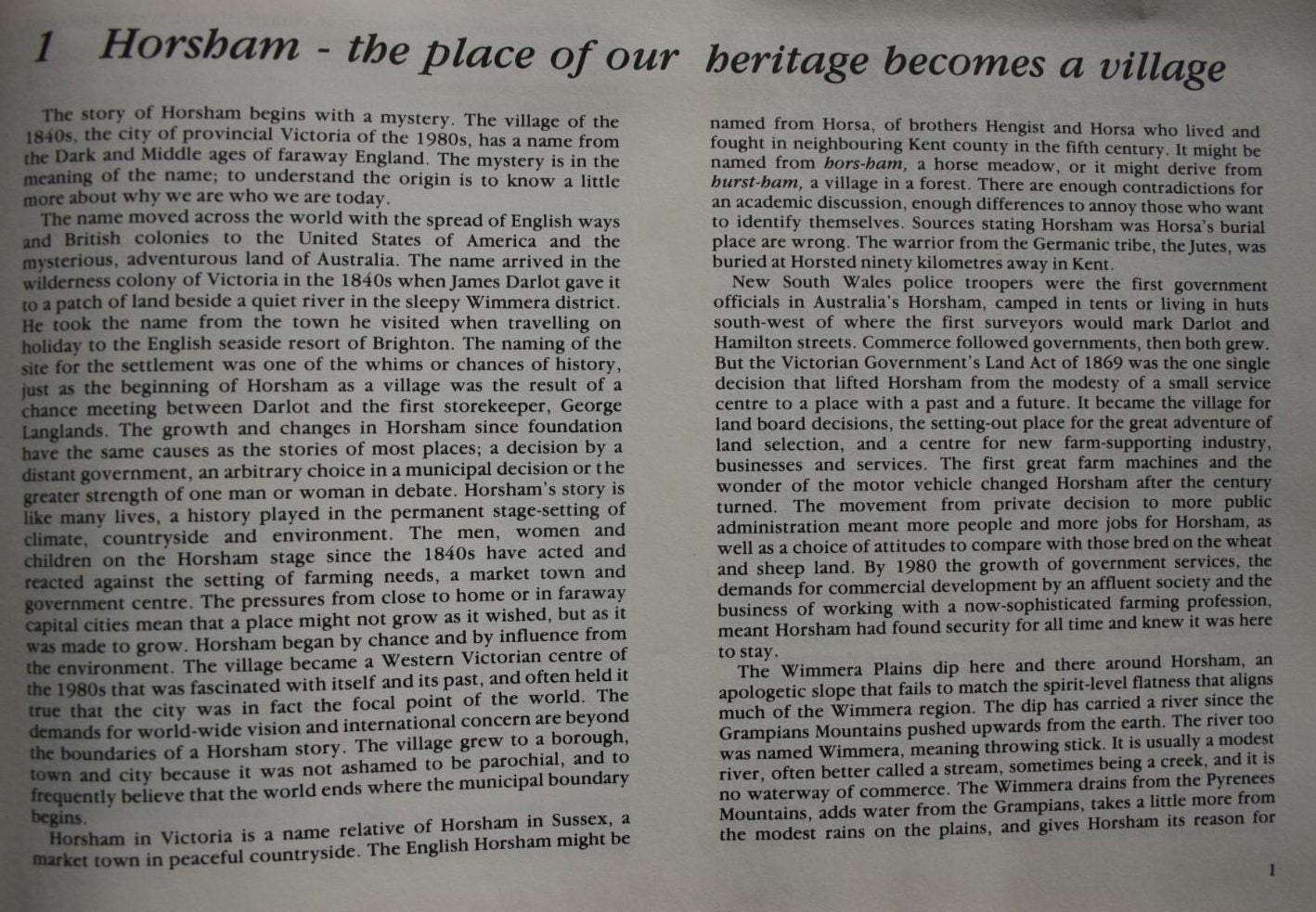 A story of Horsham: a municipal Century by Brian Brooke And Alan Finch