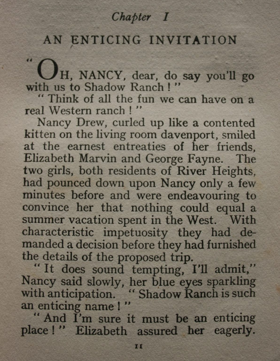 The Secret at Shadow Ranch (Nancy Drew) 1st UK Edition. By Carolyn Keene