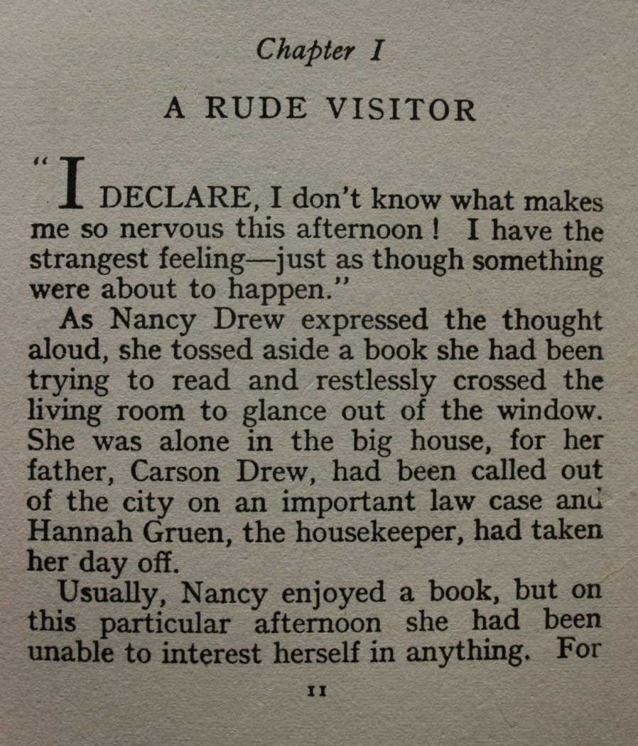 The Hidden Staircase. (Nancy Drew) 1st UK Edition 1954. By Carolyn Keene