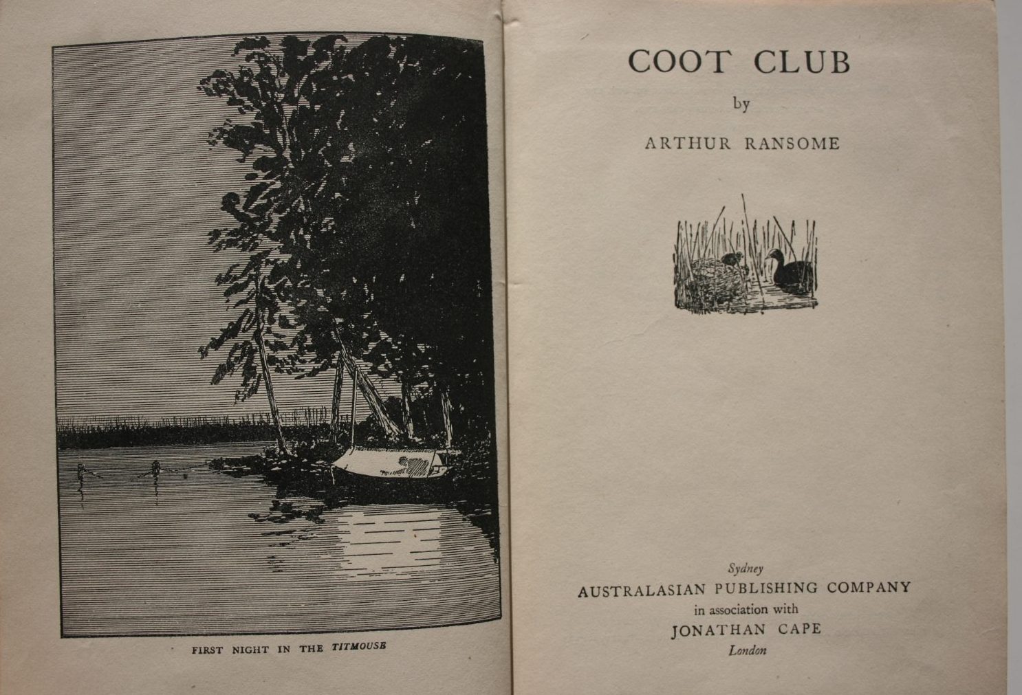 Coot Club (1949, First Australasian Edition). By Arthur Ransome