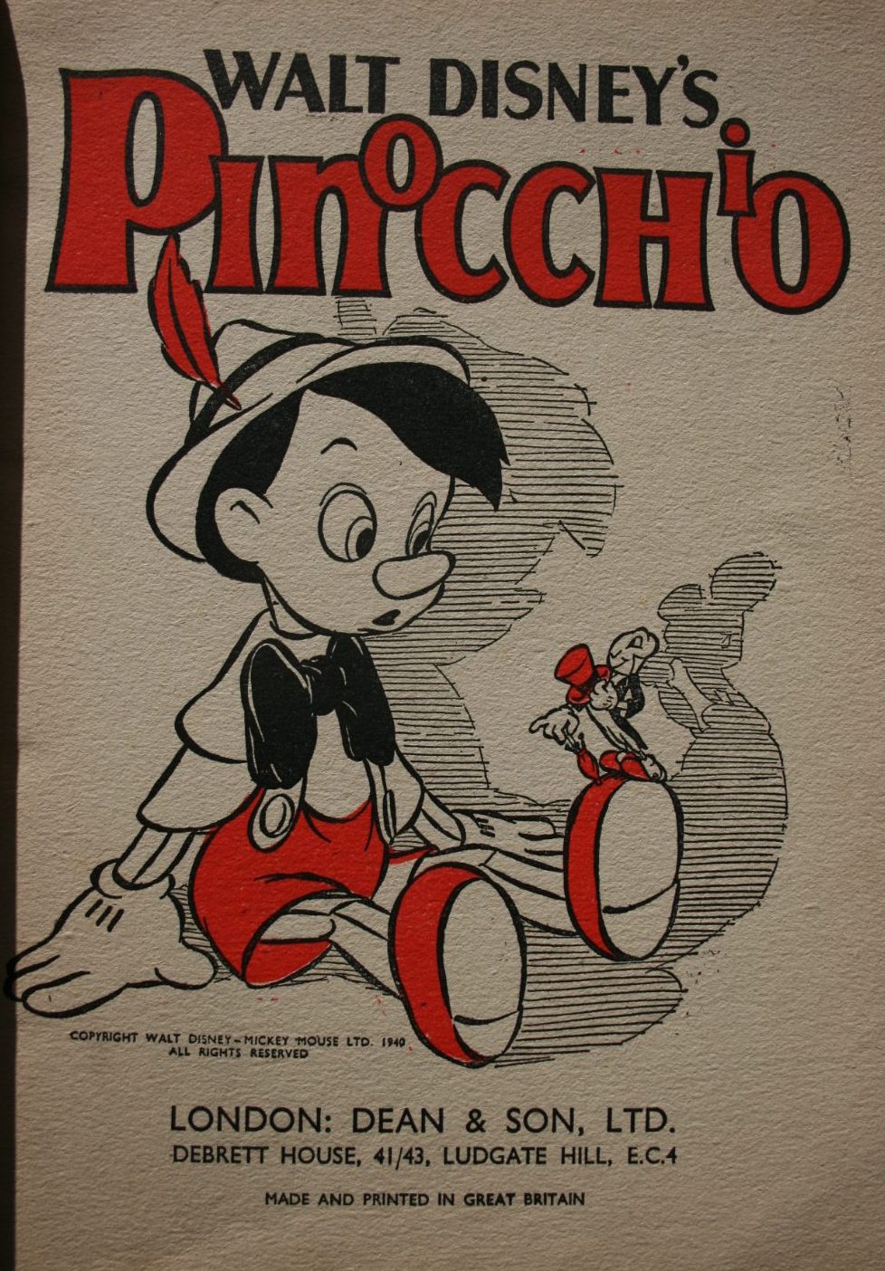 Walt Disney's Pinocchio (1940)