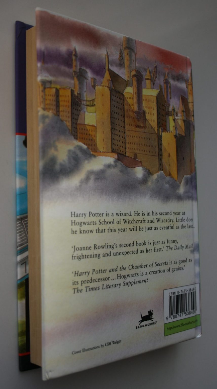 Harry Potter and the Chamber of Secrets. First Australian Ed , first printing.