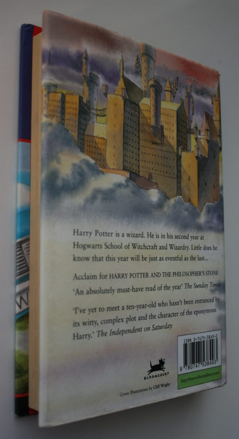 Harry Potter and the Chamber of Secrets. First Australian Ed , first printing.