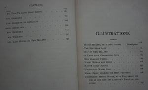 Glimpses of Maori Land by Annie R. Butler. (1886)