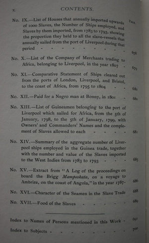 History of the Liverpool ­Privateers and Letters of ­Marque, with an Account of­ the Liverpool Slave Trade,­ 1744-1812 By Gomer Williams.