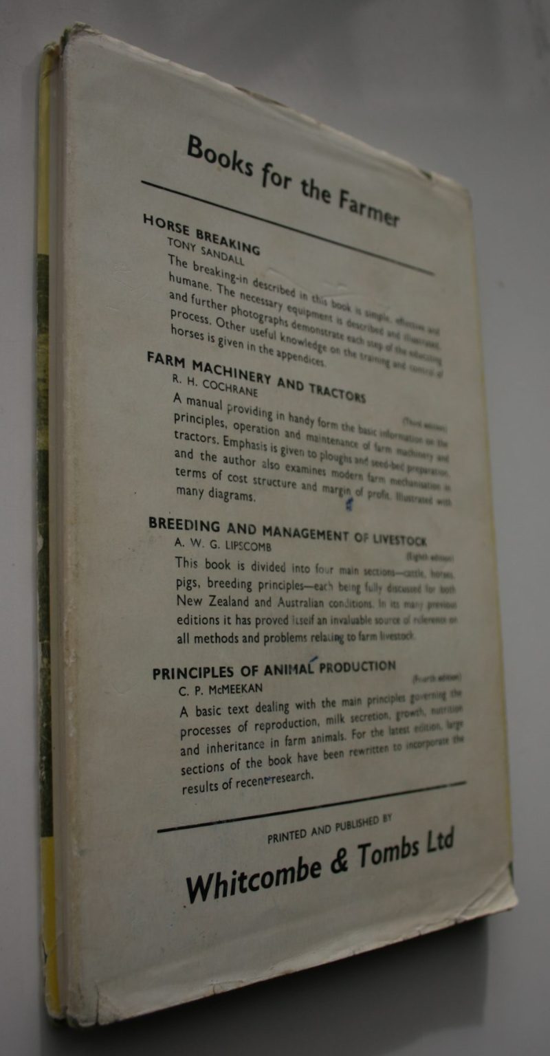 The Shepherd's Dogs Their Training for Mustering and Trial Work By C.W.G. Hartley.