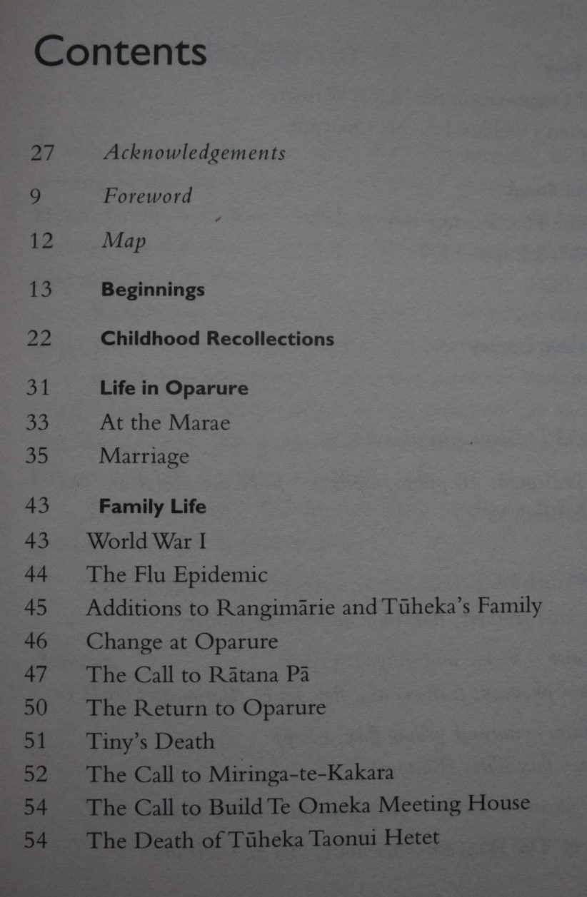 Rangimarie: Recollections of Her Life. by Rora Paki-Titi. SIGNED BY AUTHOR.